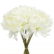 Artikel Deko Chrysantheme Strauß Weiß 28cm 6 St