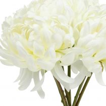 Artikel Deko Chrysantheme Strauß Weiß 28cm 6St