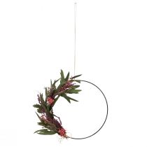 Artikel DIY Trockenblumenkranz Lavendel Ø30 cm mit Eukalyptus und Pfefferbeeren