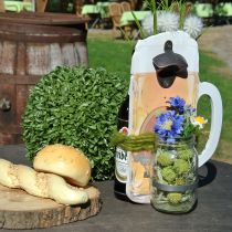 Artikel Wandflaschenöffner mit Auffangbehälter 30cm x 18cm