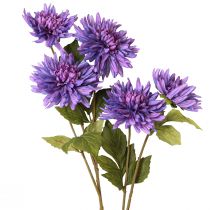 Artikel Dahlien künstlich in Lavendel mit 5 Blüten 105cm