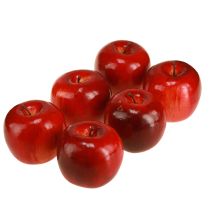 Artikel Deko Äpfel Rot glänzend Künstliches Obst Deko 7,5cm 6 St