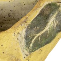 Artikel Dekorative Pflanz-Birne aus Beton 19×12,5×15,5cm Gelb-Grün für Innen- und Außendeko