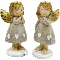 Artikel Deko Engel Weihnachtsengel Engelsfigur Engelpaar H10cm 2St