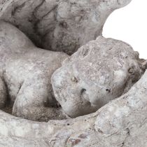 Artikel Deko Engel schlafend mit Flügeln Engel Figur Grab 22,5cm