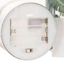 Artikel Deko-Flaschen aus Glas mit LED und Flamingo-Motiv 37,5cm Warmweiß 2er-Set