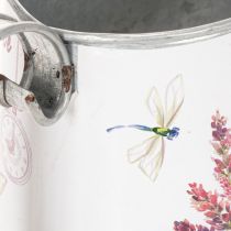 Artikel Deko Gießkanne Metall Lavendelmotiv 30×11×14,5 cm für Innenbereich
