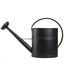 Artikel Deko-Gießkanne Metall Schwarz Olivgrün 60x19x38cm Innen- und Außendekoration