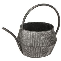 Artikel Deko Gießkanne Metall Teekanne Schwarz 39×25×30,5cm