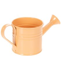 Artikel Deko-Übertöpfe Gießkanne Metall Set 8-teilig, 16,5x7cm, grün/gelb/orange, für Balkon und Küche