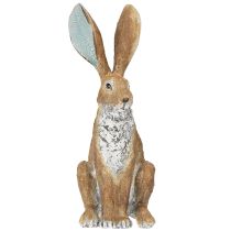 Artikel Dekofigur Hase Polystone 32 cm Braun Beige Set 2 Stück Innenbereich