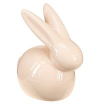 Artikel Keramik Osterhasen Set 8,5 cm Gelb Grün Braun Dekoration Innenbereich 3-teilig