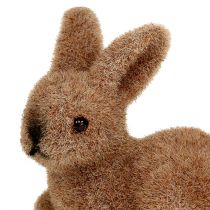 Artikel Deko-Hasen 5cm beflockt Braun 16 St