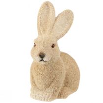Artikel Deko Hasen Sitzend Ostern Braun – 2. Wahl – Beflockt H15cm 4 St