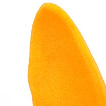 Artikel Deko Hasenohren Goldgelb Stab Osterdeko Beflockt H56cm