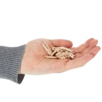 Artikel Deko-Holzklammern Natur 3cm 72 Stück