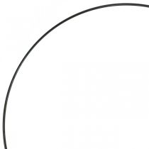 Artikel Deko Metallring Dekoring Scandi Ring Schwarz Ø25,5cm 6 St