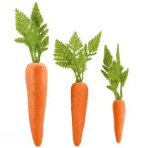 Artikel Deko Möhren Beflockte Karotten H27cm–37cm im 6er-Set