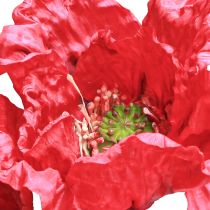 Artikel Deko Mohn Große Kunstblumen Rot Mohnblumen 88cm 3 St