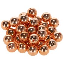 Artikel Dekoperlen Kunststoff Kupfer Metallic 14mm 35 Stück