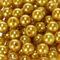 Artikel Dekoperlen Kunststoff Ø10mm Gold 115 Stück