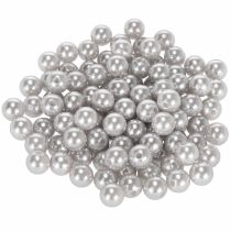 Artikel Deko-Perlen Kunststoff Ø10mm Silber 115 Stück