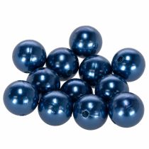Artikel Dekorationsperlen Kunststoff Ø2cm Blau 12 Stück