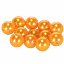 Artikel Dekoperlen Kunststoff Ø2cm Orange 12 Stück