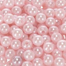 Artikel Dekoperlen Kunststoff Rosa Ø8mm 250 Stück