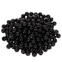Artikel Dekorationsperlen Kunststoff Ø8mm Schwarz 250 Stück