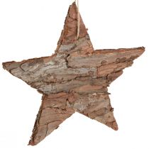 Artikel Deko Sterne zum Hängen Pinie Piniensterne Natur 15cm 4 St