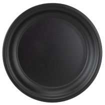 Artikel Deko Teller Metall Schale Dekoteller Anthrazit Ø26cm 2St