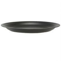 Artikel Deko Teller Metall Schale Dekoteller Anthrazit Ø26cm 5St