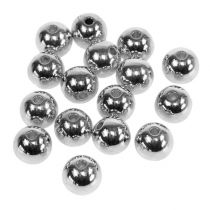 Artikel Deko-Perlen Silber Metallic 14mm 35 St