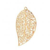 Artikel Deko Blätter zum Hängen Metall Deko Gold 5,5cm 24 St