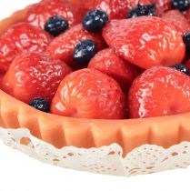Artikel Deko Erdbeertorte Lebensmittelattrappe Bäckerei Ø15cm