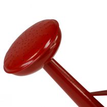 Artikel Deko Gießkanne Rot 5L Metall Vintage Pflanzgefäß Zimmergießkanne Rustikale Raumdeko H26cm