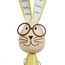 Artikel Deko Hase mit Brille Osterdeko Holz Metall Osterhase 29cm 2 St