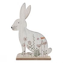 Artikel Deko Hase sitzend Holzhase Osterhase Holz 26×19,5cm