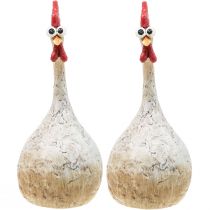 Artikel Deko Hühner Deko Figur Osterdeko Huhn lustig H26cm