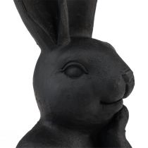 Artikel Deko Osterhase Schwarz Hasenbüste Osterdeko 22,5cm