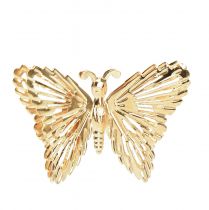Artikel Deko Schmetterlinge Metall Hängedeko Golden 5cm 30St