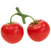 Deko Tomate Rot Lebensmittelattrappe Tomatenrispe L15cm