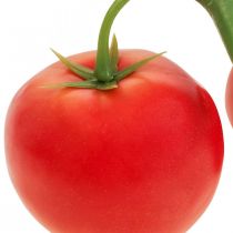 Deko Tomate Rot Lebensmittelattrappe Tomatenrispe L15cm