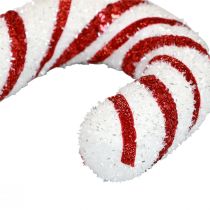 Artikel Deko Zuckerstange Weihnachten Schaufensterdekoration Rot Weiß Gestreift H51,5cm