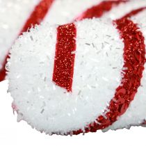 Artikel Deko Zuckerstange Weihnachten Schaufensterdekoration Rot Weiß Gestreift H51,5cm