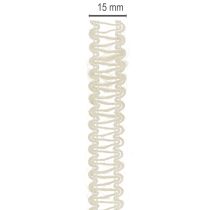 Artikel Dekoband aus Jute Cremeweiß 15mm x 15m – Natürliche Geschenk- und Dekorationband