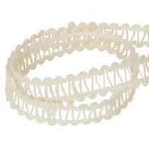 Artikel Dekoband aus Jute Cremeweiß 15mm x 15m – Natürliche Geschenk- und Dekorationband