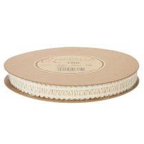 Artikel Dekoband aus Jute Cremeweiß 15mm x 15m – Natürliche Geschenk- und Dekorationband