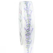 Artikel Dekoband Lavendel Sommerliches Geschenkband 25mm 18m